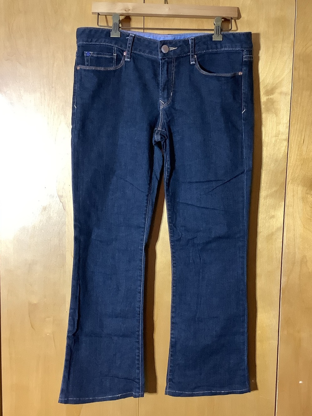 Gap 1969 Sexy boot cut dark wash jeans, size 10R